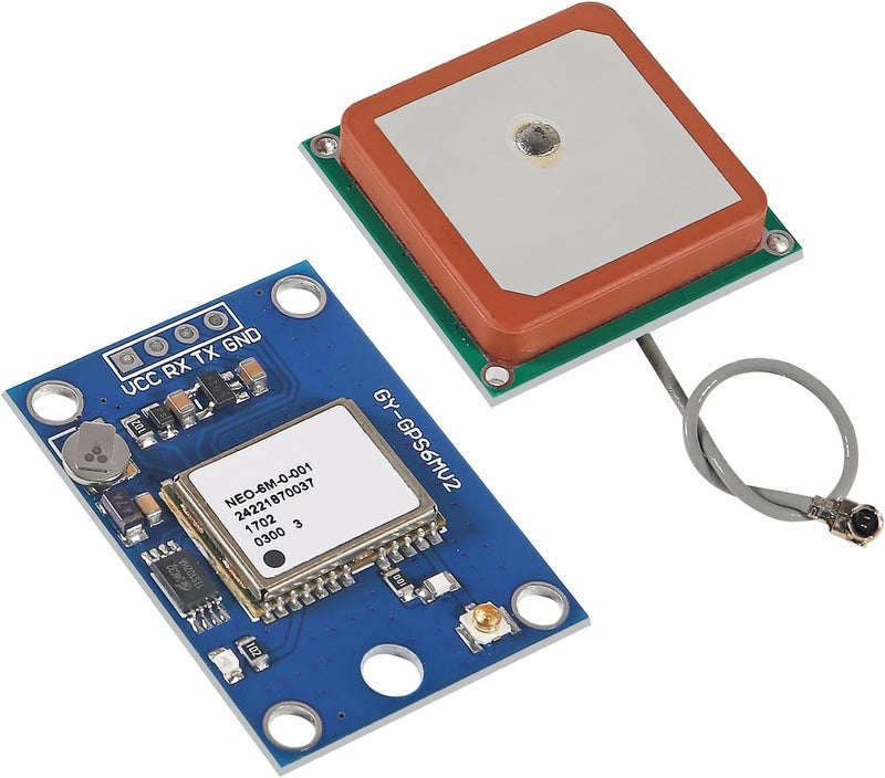 ACEIRMC 6pcs GY-NEO6MV2 NEO-6M GPS Flight Controller Module 3V-5V with Super Strong Ceramic Antenna for Arduino EEPROM APM 2.5 - Image 5